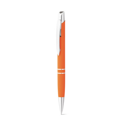 MARIETA SOFT. Aluminium ball pen with clip